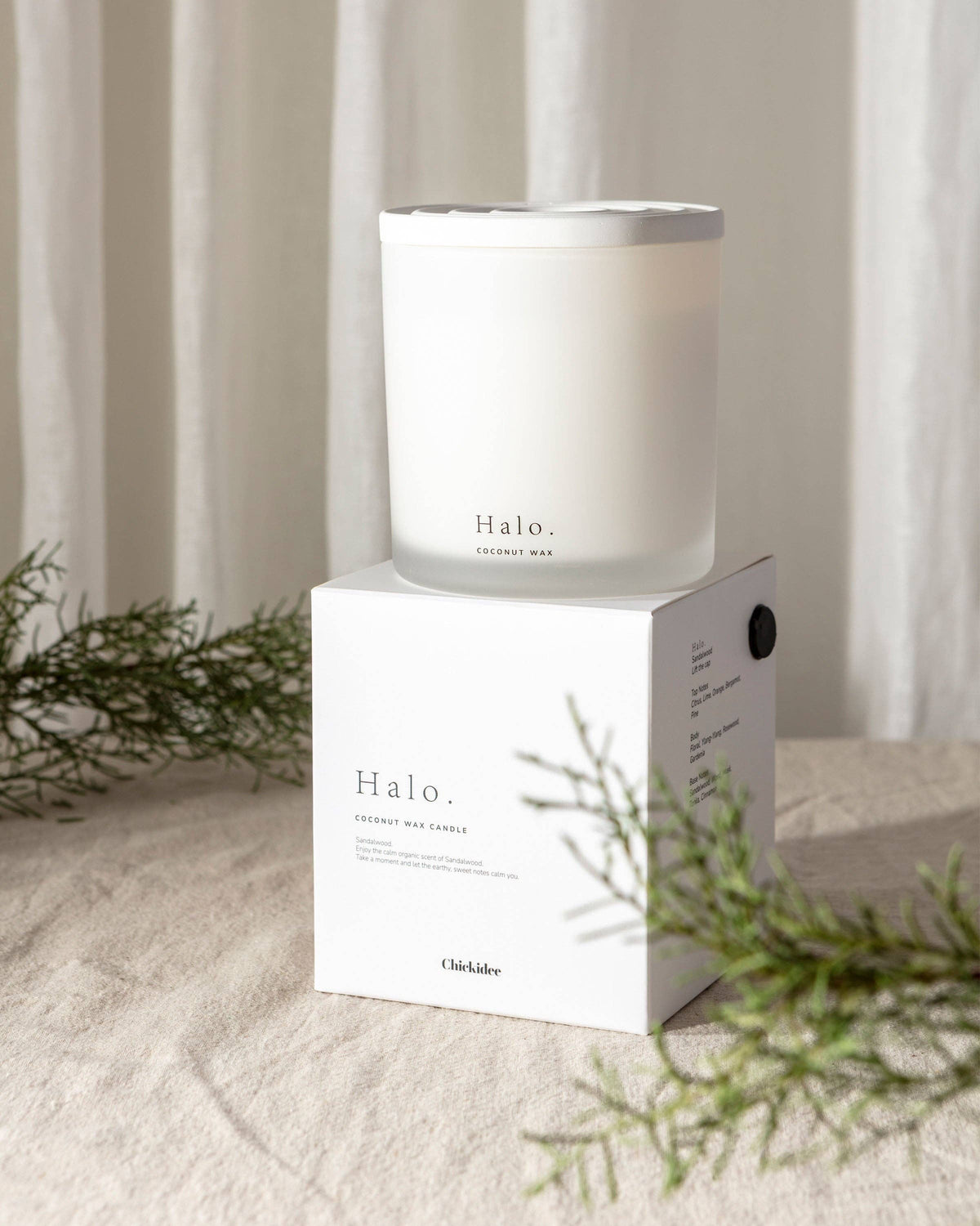 Halo Clay Candle
