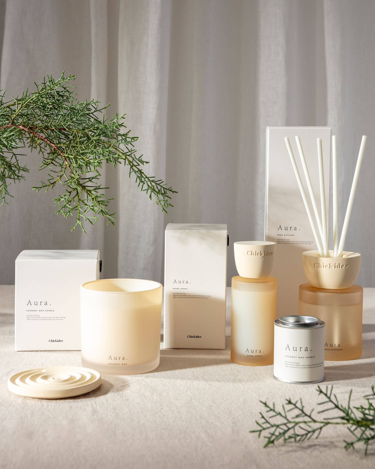 Aura Clay Candle