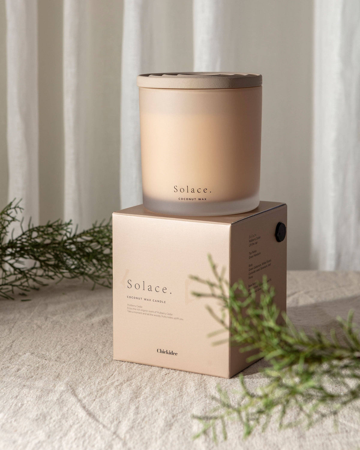 Solace Clay Candle