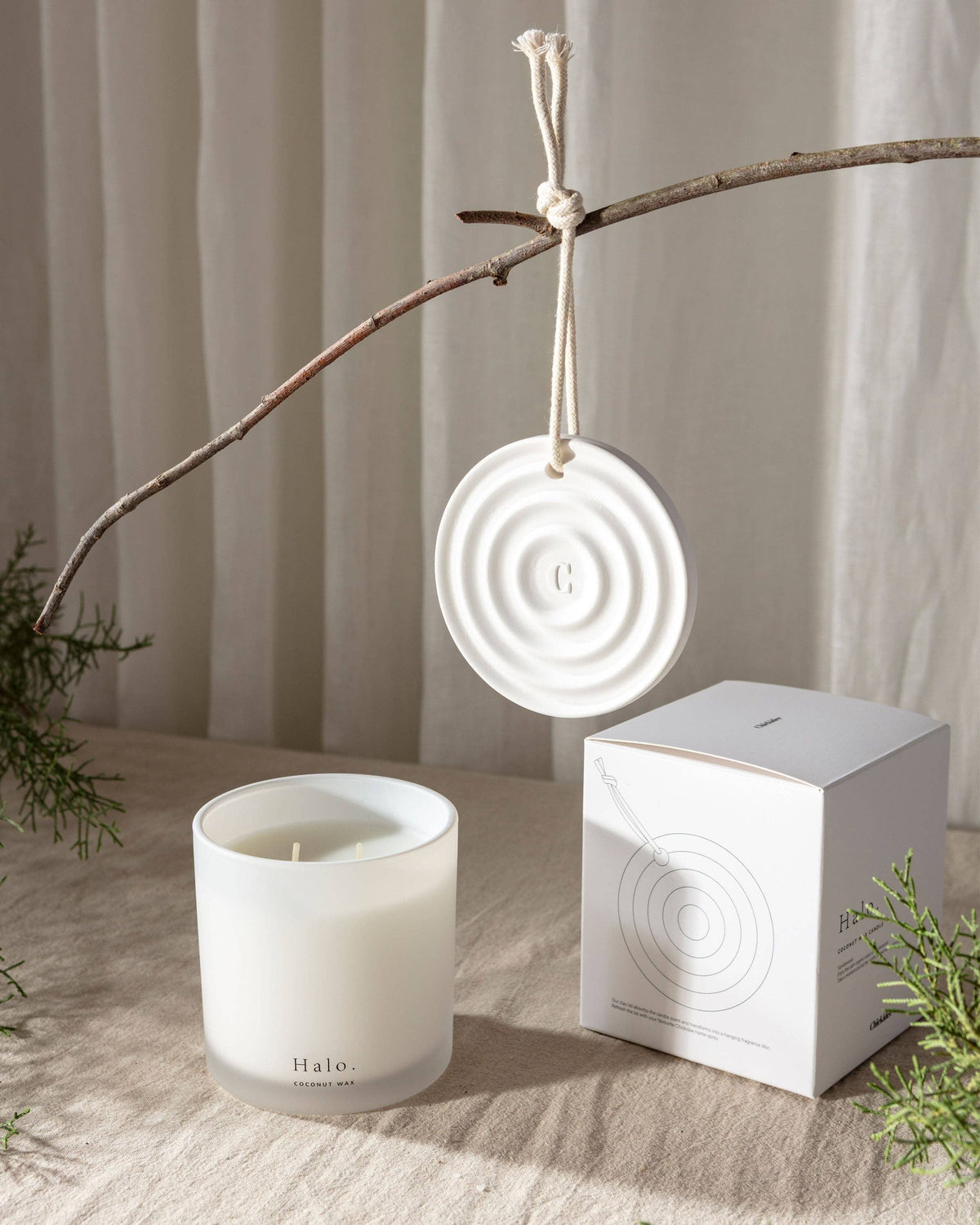 Halo Clay Candle